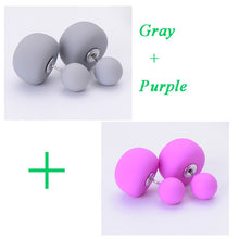 Load image into Gallery viewer, 2 Pair/Lot,2017 New Big Mushroom Double Side Stud Earrings For Women Girls Matte Frosted Simulated Pearl Earrings Pusety Jewelry