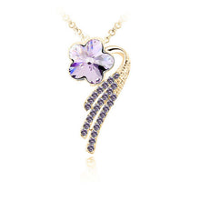 Load image into Gallery viewer, Star Jewelry New Fashion Necklaces For Women 2015 Alloy Metal Jewerly Sets Flower Crystal Stud Earring