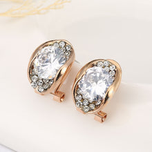 Load image into Gallery viewer, Beautiful Unique Design For Women with Cubic Zirconia Earrings Pendants Necklaces Jewelry Set For Wedding Engagement