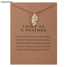 Load image into Gallery viewer, 2017 New Gold-color Leaves Light As A Feather Alloy Collarbone Short Maxi Necklace Women