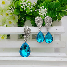 Load image into Gallery viewer, promoting sale Leaf Earrings jewerly charms Leaf necklace + earrings jewelry set,wholesale fashion jewelry 245