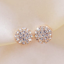 Load image into Gallery viewer, Stud Earrings for Women Female 2017 Boucle d'oreille Crystal Earring Gold Bijoux Jewelry Brincos Mujer
