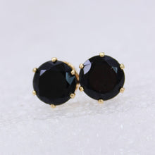 Load image into Gallery viewer, 2018 new fashion brand jewelry crystal stud earrings for women tiny simple crown earrings Christmas gift