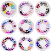 Load image into Gallery viewer, Wholesale 10 Pairs/lot Double Side Earrings Matt Pearl Double Faced Stud Earrings Lots 2017 Fashion Jewelry