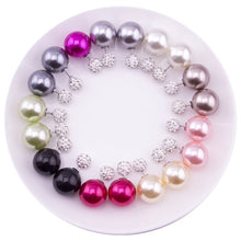 Load image into Gallery viewer, Wholesale 10 Pairs/lot Double Side Earrings Matt Pearl Double Faced Stud Earrings Lots 2017 Fashion Jewelry