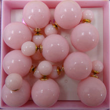 Load image into Gallery viewer, LNRRABC 5 pair/lot Stud Earrings Women Trendy Earrings Set Candy Color Double Sided Piercing Ball Fashion Jewelry Gifts