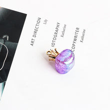 Load image into Gallery viewer, Ritoule Diy handmade jewelry accessories resin temperament crown rectangular earrings pendant jewelry making material