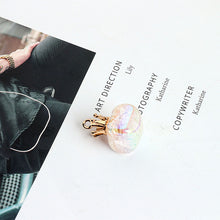 Load image into Gallery viewer, Ritoule Diy handmade jewelry accessories resin temperament crown rectangular earrings pendant jewelry making material