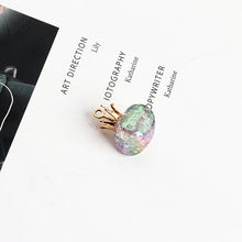 Load image into Gallery viewer, Ritoule Diy handmade jewelry accessories resin temperament crown rectangular earrings pendant jewelry making material
